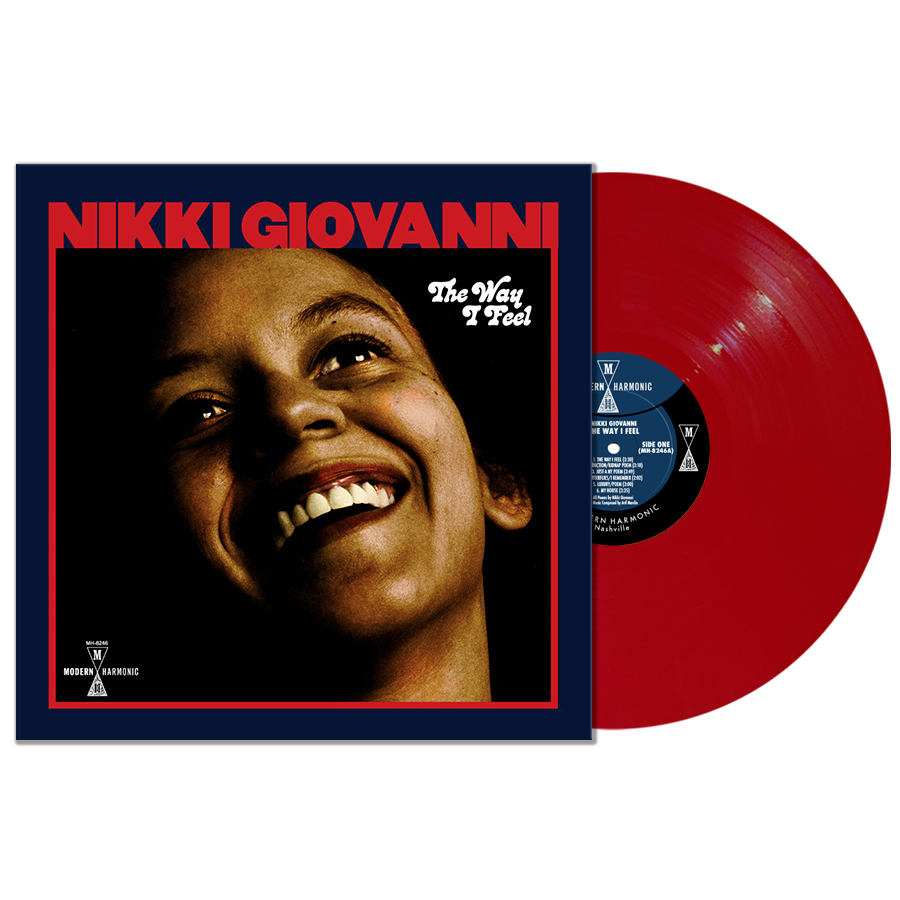 Nikki Giovanni - The Way I Feel (OPAQUE RED VINYL) | Mint (M) Mint (M)-