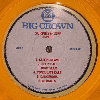 Superb (IEX: TRANSLUCENT TANGERINE VINYL) | Mint (M) Mint (M)-