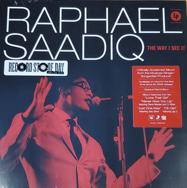 Raphael Saadiq - The Way I See It (OPAQUE RED VINYL LP) | NEW-