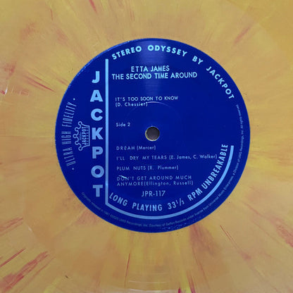 Etta James - The Second Time Around (ORANGE MARBLE VINYL) | Mint (M) Mint (M)-