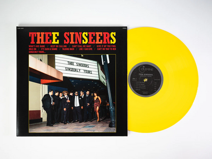 Thee Sinseers - Sinseerly Yours (OPAQUE YELLOW VINYL) | Mint (M) Mint (M)-