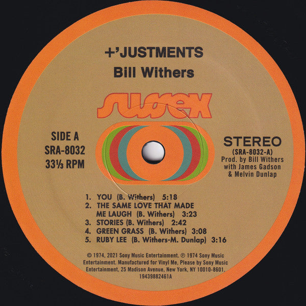 +'Justments *180G* | Mint (M) Mint (M)-