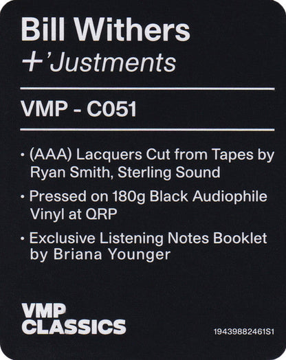 +'Justments *180G* | Mint (M) Mint (M)-