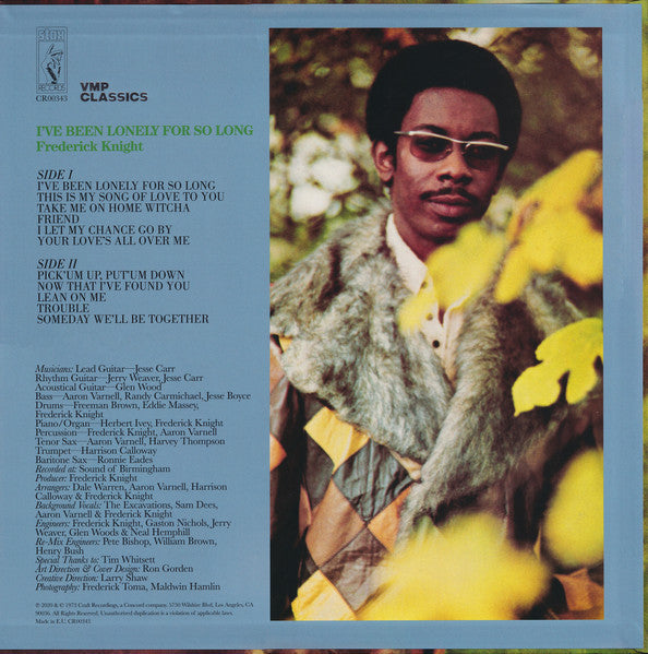Frederick Knight - I've Been Lonely For So Long (VINYL / VMP) | Mint (M) Mint (M)-