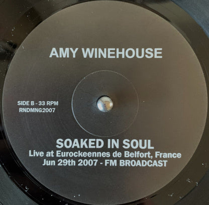 Amy Winehouse - Soaked In Soul (VINYL) | Mint (M) Mint (M)-