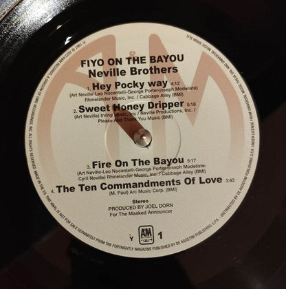 The Neville Brothers - Fiyo On The Bayou (VINYL - ITALY 2024) | Mint (M) Mint (M)-