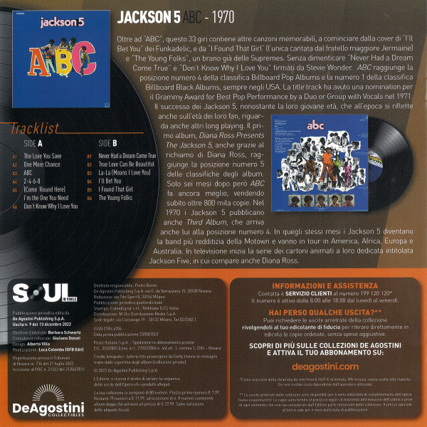 The Jackson 5 - ABC (VINYL IMPORT) |-
