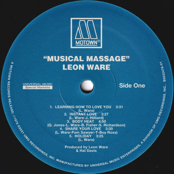 Musical Massage (VINYL / VMP) | Mint (M) Mint (M)-