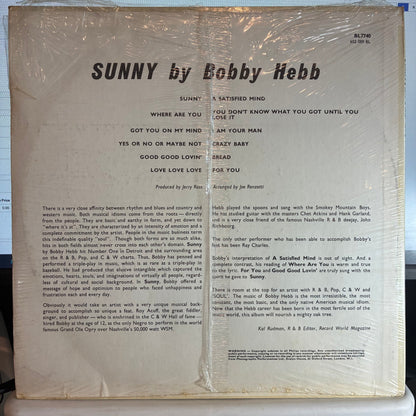 Bobby Hebb - Sunny (VINYL) | Mint (M) Excellent+ (EX+)-