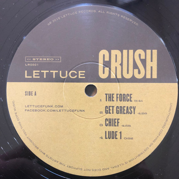 Lettuce (3) - Crush (2xVINYL) |-