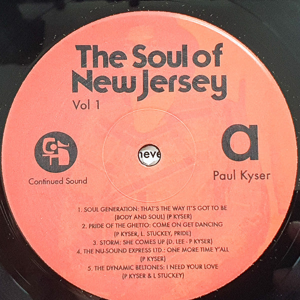 The Soul Of New Jersey Vol.1 (VINYL) | Mint (M) Mint (M)-