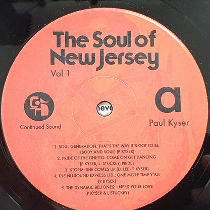 The Soul Of New Jersey Vol.1 (VINYL) | Mint (M) Mint (M)-