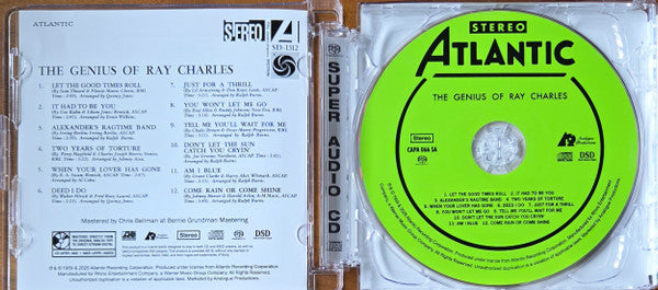 Ray Charles - The Genius Of Ray Charles (SACD) | Mint (M) Mint (M)-