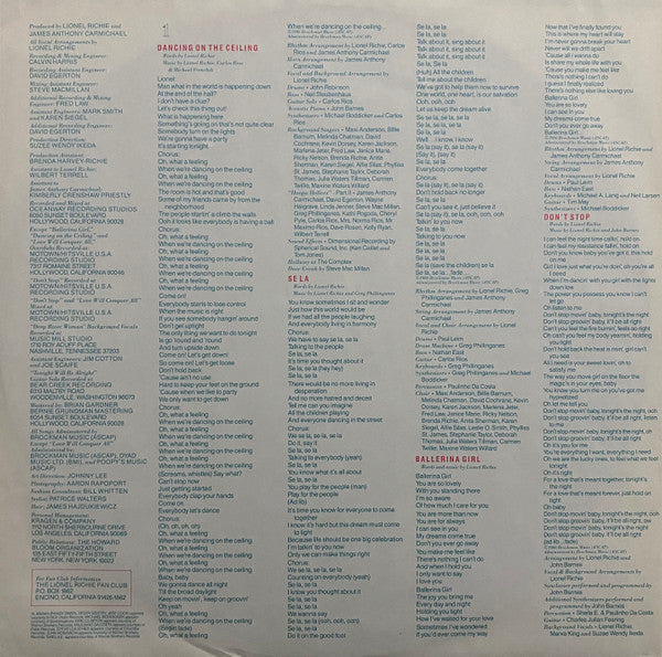 Dancing On The Ceiling *SEALED/HYPE* | Mint (M) Near Mint (NM)-