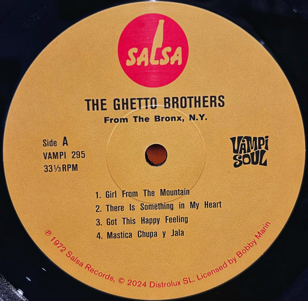 The Ghetto Brothers - Power-Fuerza (VINYL) | Mint (M) Mint (M)-