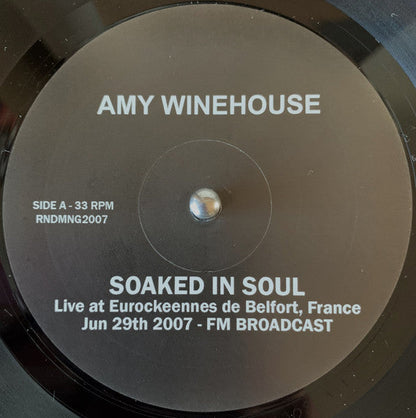 Amy Winehouse - Soaked In Soul (VINYL) | Mint (M) Mint (M)-
