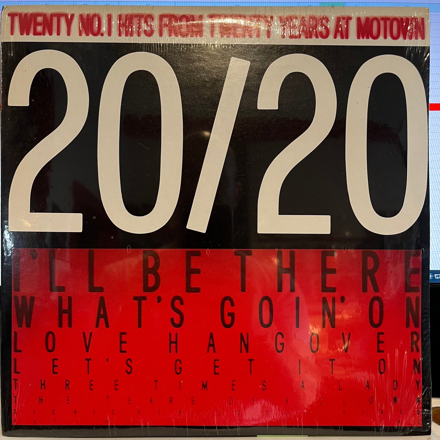 20/20 Twenty No.1 Hits From Twenty Years At Motown *SEALED* | Mint (M) Near Mint (NM)-