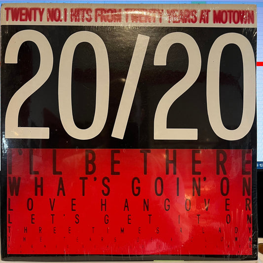 20/20 Twenty No.1 Hits From Twenty Years At Motown *SEALED* | Mint (M) Near Mint (NM)-
