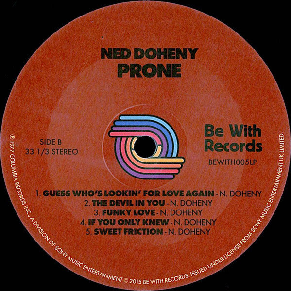 Ned Doheny - Prone (VINYL) | Mint (M) Mint (M)-