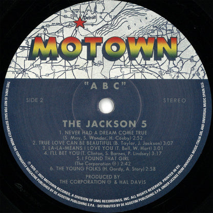 The Jackson 5 - ABC (VINYL IMPORT) |-