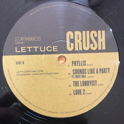 Lettuce (3) - Crush (2xVINYL) |-