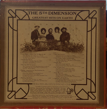 The Fifth Dimension - The Greatest Hits On Earth *SEALED* | Mint (M) Mint (M)-