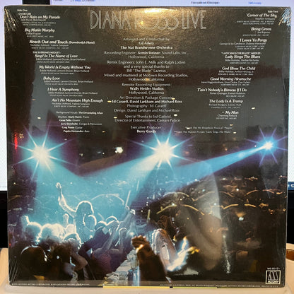 Diana Ross Live At Caesars Palace *SEALED* | Mint (M) Mint (M)-