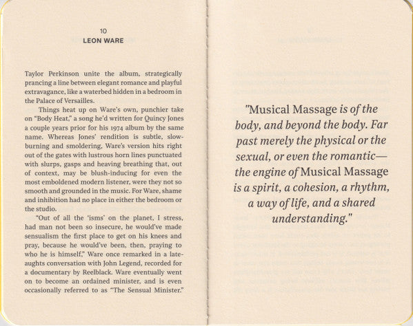 Musical Massage (VINYL / VMP) | Mint (M) Mint (M)-
