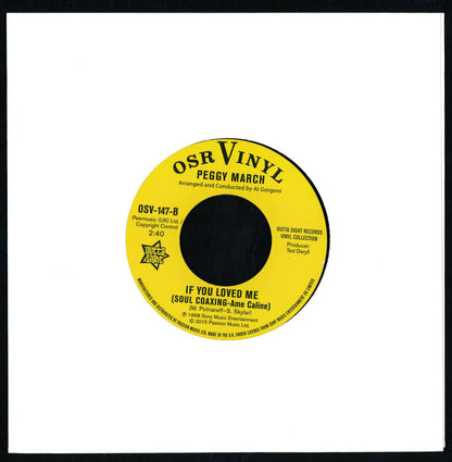 Laura Greene / Peggy March - Moonlight Music And You / If You Loved Me (VINYL 7" Outta Sight OSV147) | NEW Mint (M) Mint (M)-