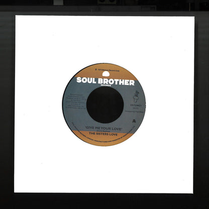 The Sisters Love - Give Me Your Love / Try It, You'll Like It (VINYL 7" Soul Brother Records SB7UMG1) | NEW Mint (M) Mint (M)-