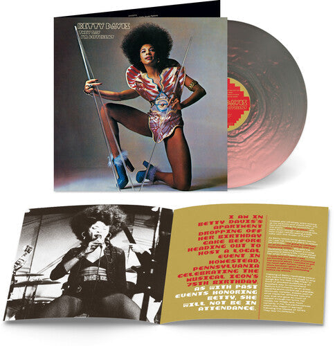 Betty Davis - They Say I'm Different (BOOKLET COLORED VINYL) |-