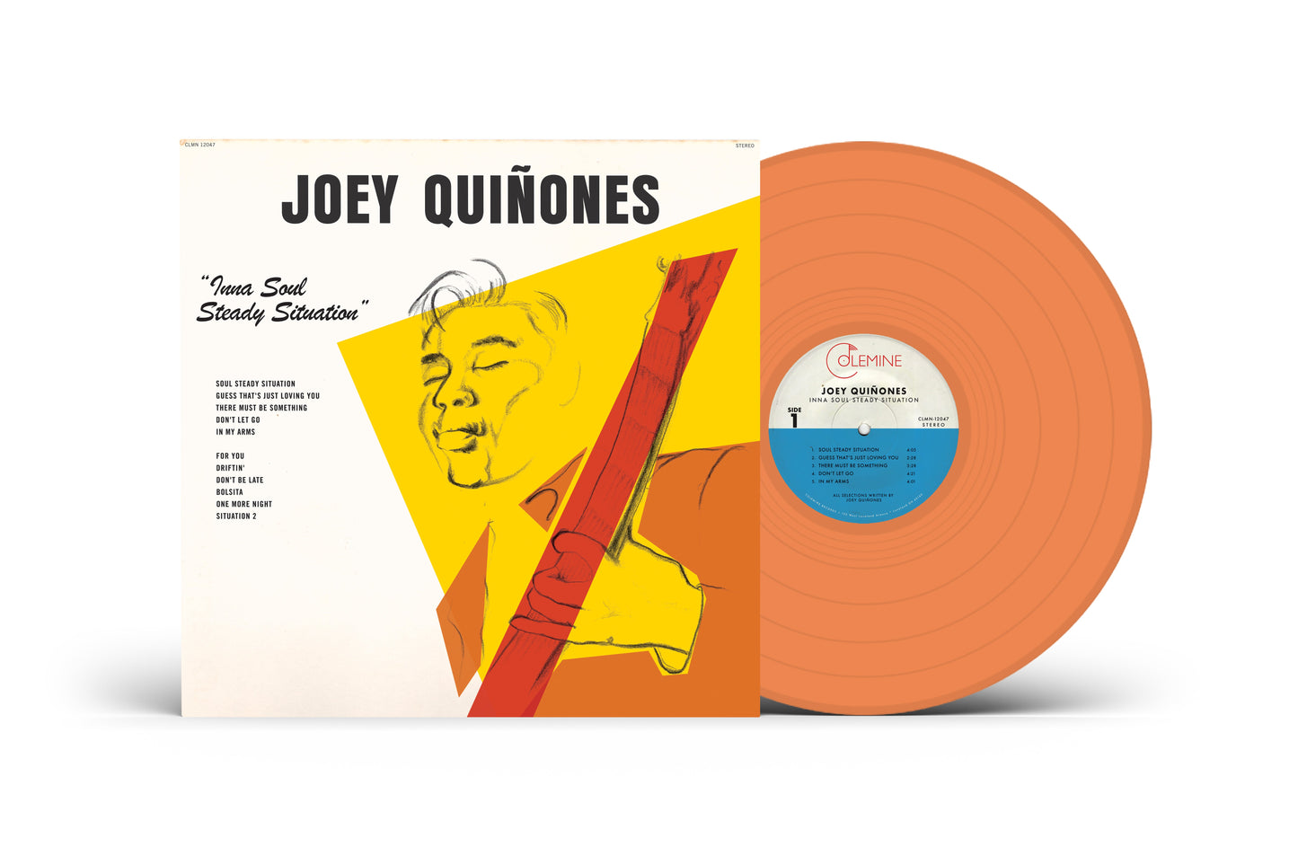 Joey Quiñones - (PRESALE 5/29/26) Inna Soul Steady Situation (OPAQUE ORANGE VINYL) | Mint (M) Mint (M)-