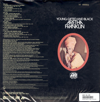 Aretha Franklin - Young, Gifted And Black (180G GATEFOLD VINYL 2xLP ANALOGUE PROD. 2025) | NEW-