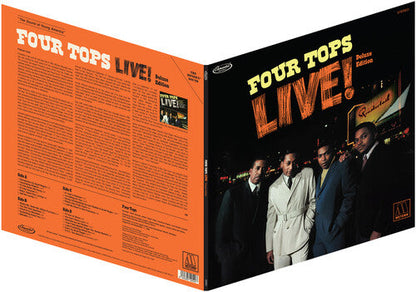 The Four Tops - (PRESALE 7/24/26) Four Tops Live! - The Complete Performance (2xVINYL) | Mint (M) Mint (M)-