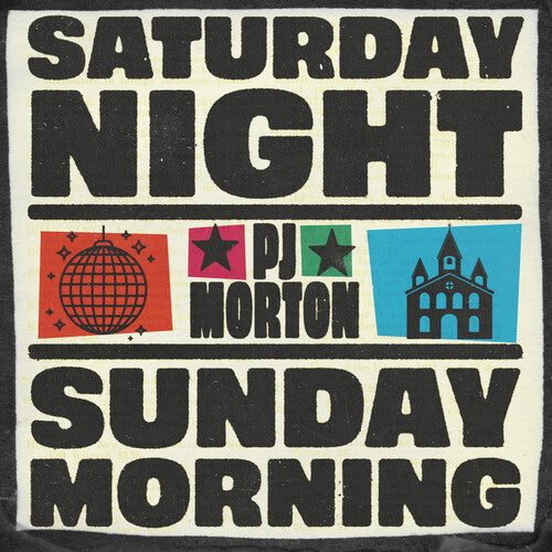 PJ Morton - (PRESALE 6/19/26) Saturday Night / Sunday Morning (2xCD) | Mint (M) Mint (M)-
