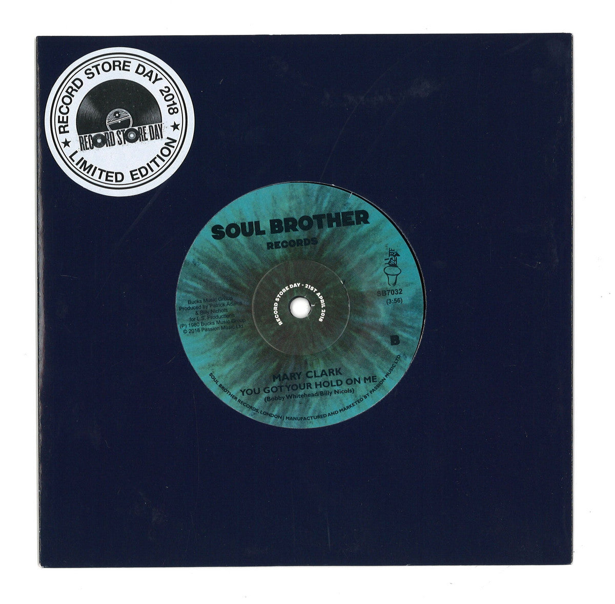 Mary Clark - Take Me I'm Yours / You Got Your Hold On Me (VINYL 7" Soul Brother Records SB7032) | NEW Mint (M) Mint (M)-
