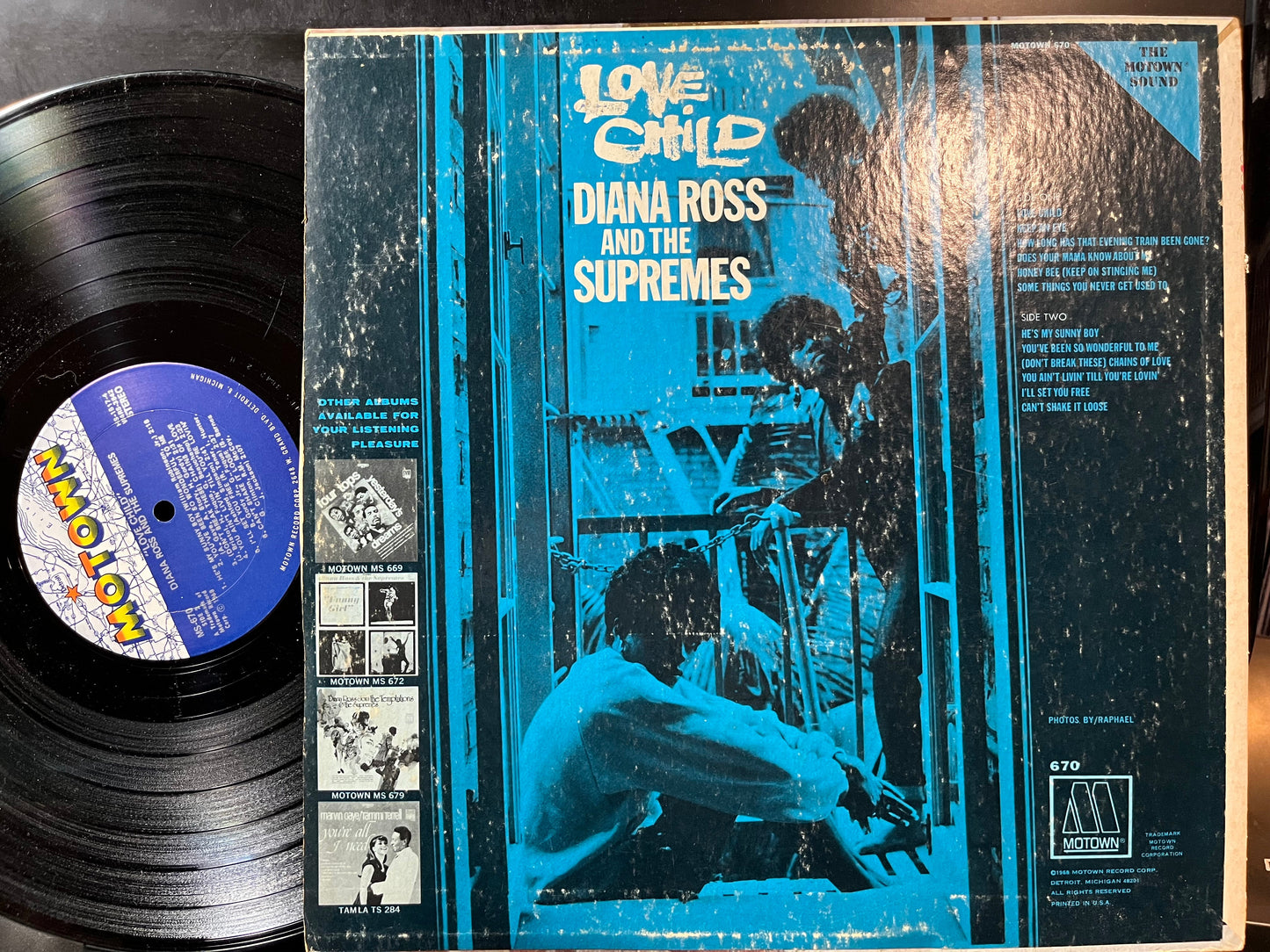 Diana Ross And The Supremes - Love Child (VINYL LP) | Near Mint- (NM-) Excellent (EX)-