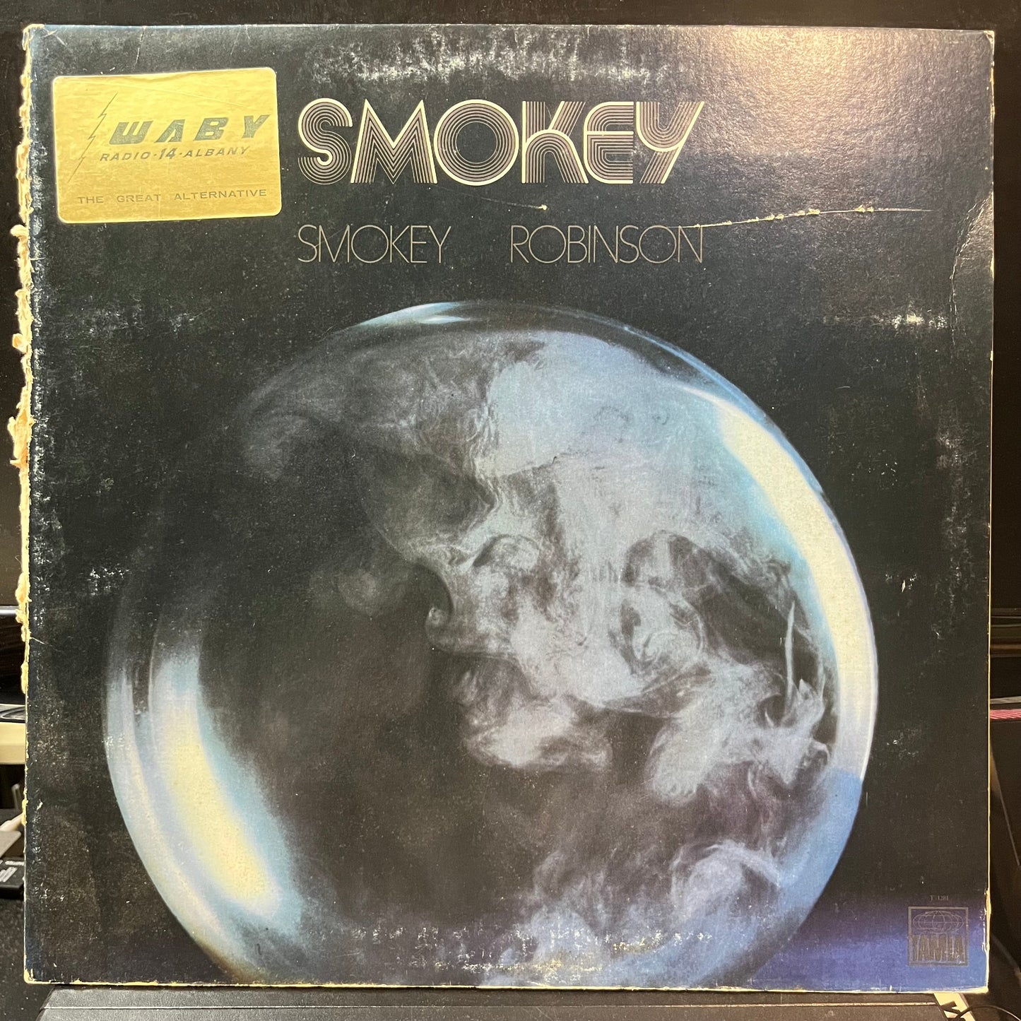 Smokey Robinson - Smokey (VINYL LP TAMLA T 328L DJ 1973) | USED Near Mint (NM or M-) Very Good (VG)-