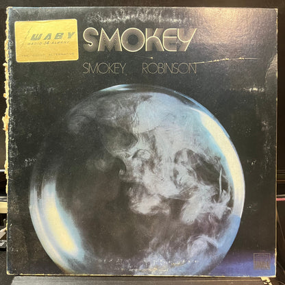 Smokey Robinson - Smokey (VINYL LP TAMLA T 328L DJ 1973) | USED Near Mint (NM or M-) Very Good (VG)-
