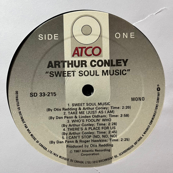 Arthur Conley - Sweet Soul Music (VINYL) |-