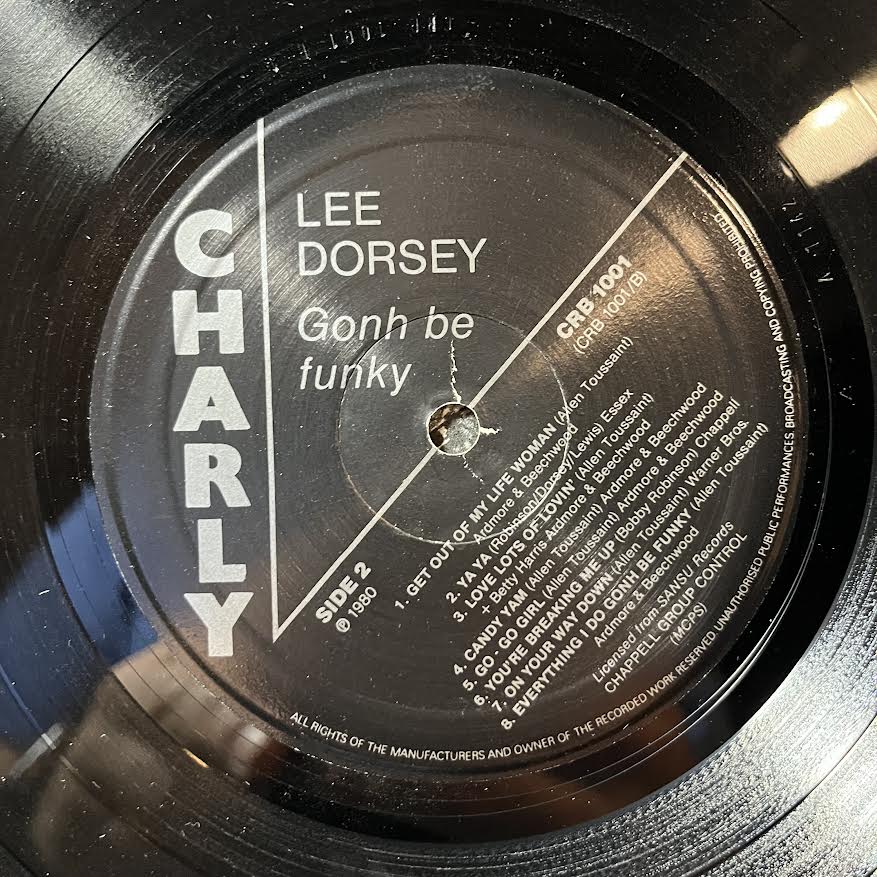 Lee Dorsey - Gonh Be Funky (VINYL) | Excellent+ (EX+) Excellent+ (EX+)-