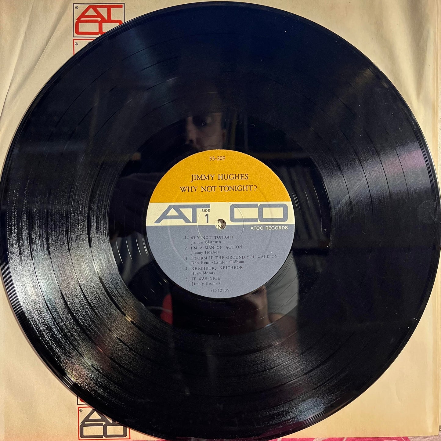 Jimmy Hughes - Why Not Tonight? | Very Good Plus (VG+)-