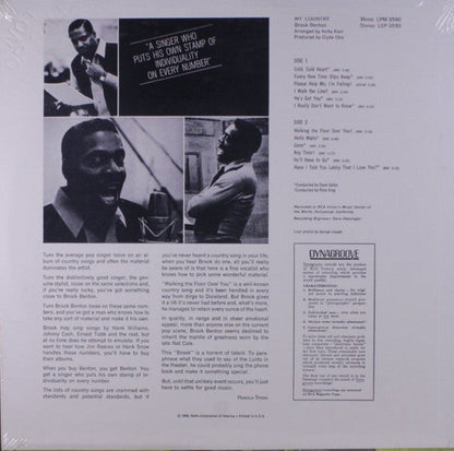 Brook Benton - My Country (VINYL) | Excellent (EX) Excellent (EX)-