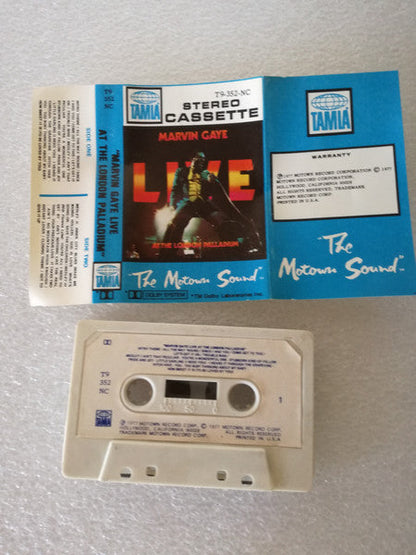 Marvin Gaye - Live At The London Palladium (CASSETTE) | Excellent (EX) Excellent (EX)-