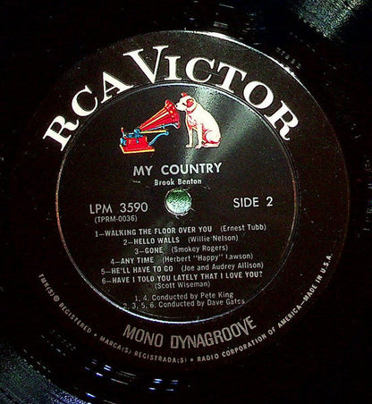 Brook Benton - My Country (VINYL) | Excellent (EX) Excellent (EX)-