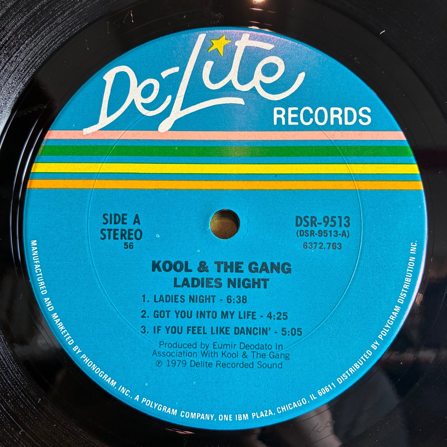 Kool & The Gang - Ladies' Night (VINYL LP De-Lite Records – DSR-9513) | USED Excellent (EX) Excellent+ (EX+)-