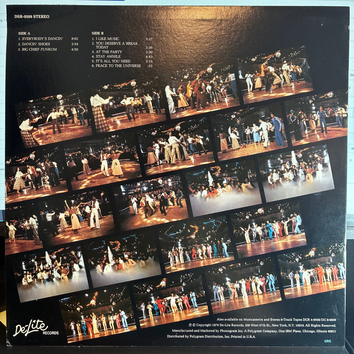 Kool & The Gang - Everybody's Dancin' (VINYL De-Lite Records – DSR-9509) | USED Excellent (EX) Near Mint (NM)-