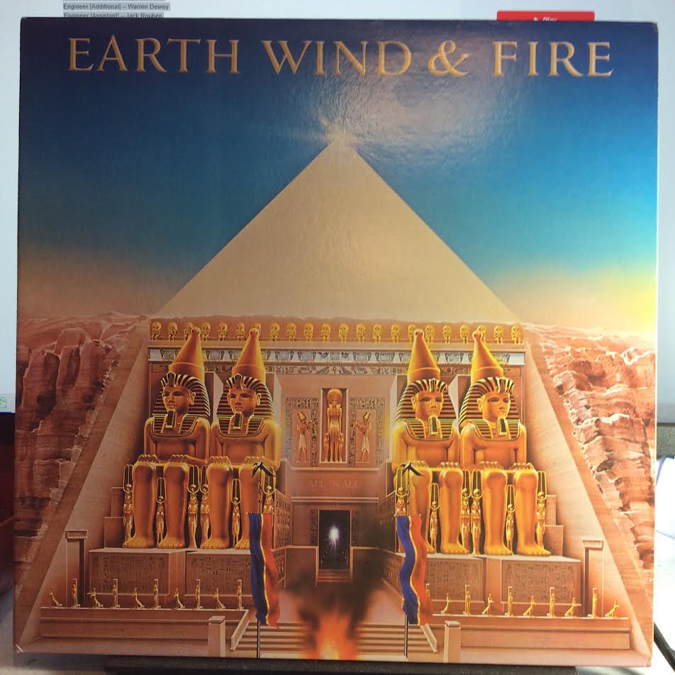 Earth, Wind & Fire - All 'N All (VINYL LP Columbia – JC 34905, Columbia – 34905) | USED Excellent (EX) Excellent (EX)-
