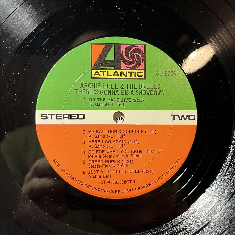 Archie Bell & The Drells - There's Gonna Be A Showdown (VINYL) | Excellent (EX) Good Plus (G+)-