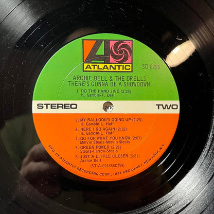 Archie Bell & The Drells - There's Gonna Be A Showdown (VINYL) | Excellent (EX) Good Plus (G+)-